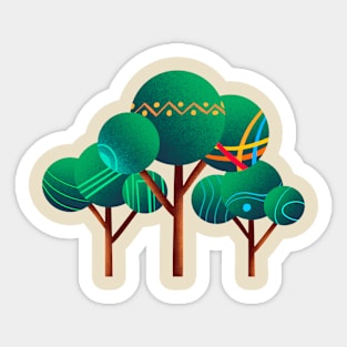 Amazonia Culture | Digital art Sticker